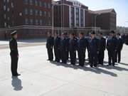 佛山保安列隊(duì)